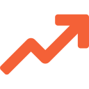 icon chart arrow