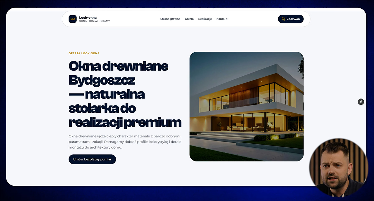 Strona internetowa z AI w 3 minuty? Przetestowaliśmy 5 popularnych narzędzi 8 framer strona internetowa