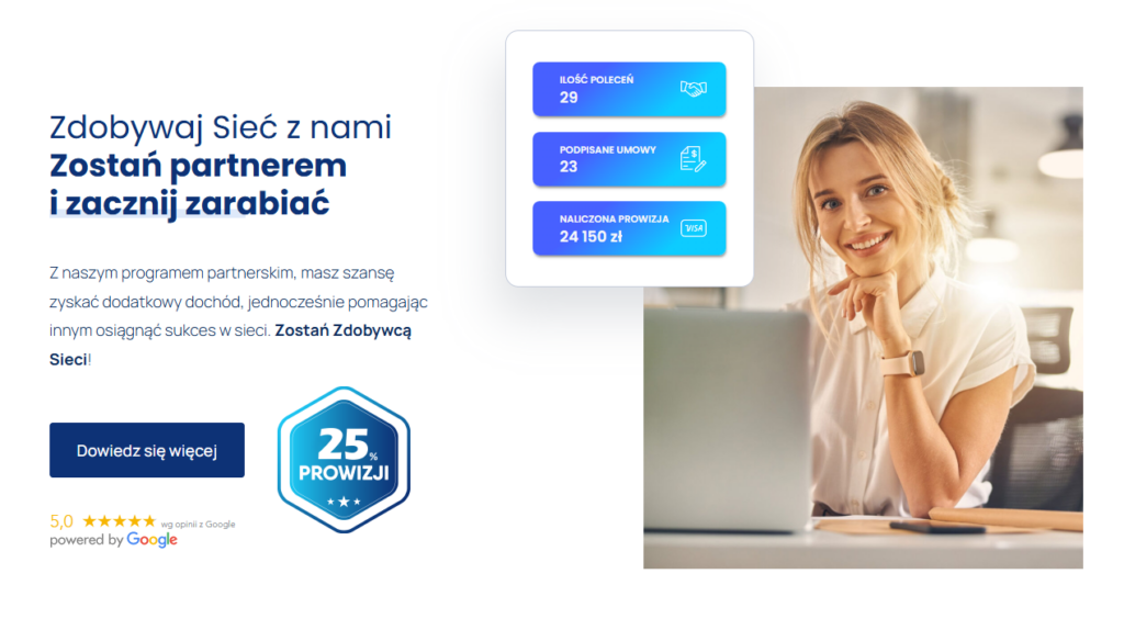 Program partnerski Zdobywcy Sieci.