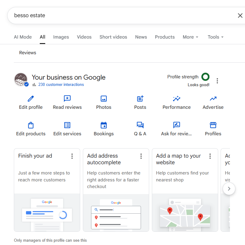Jak pozycjonować wizytówkę Google? 6 Przygotowanie do edycji GMF.