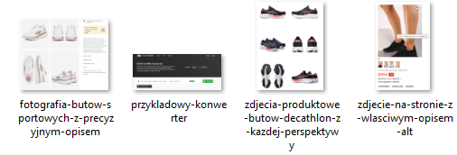 Przykładowe opisy grafik.