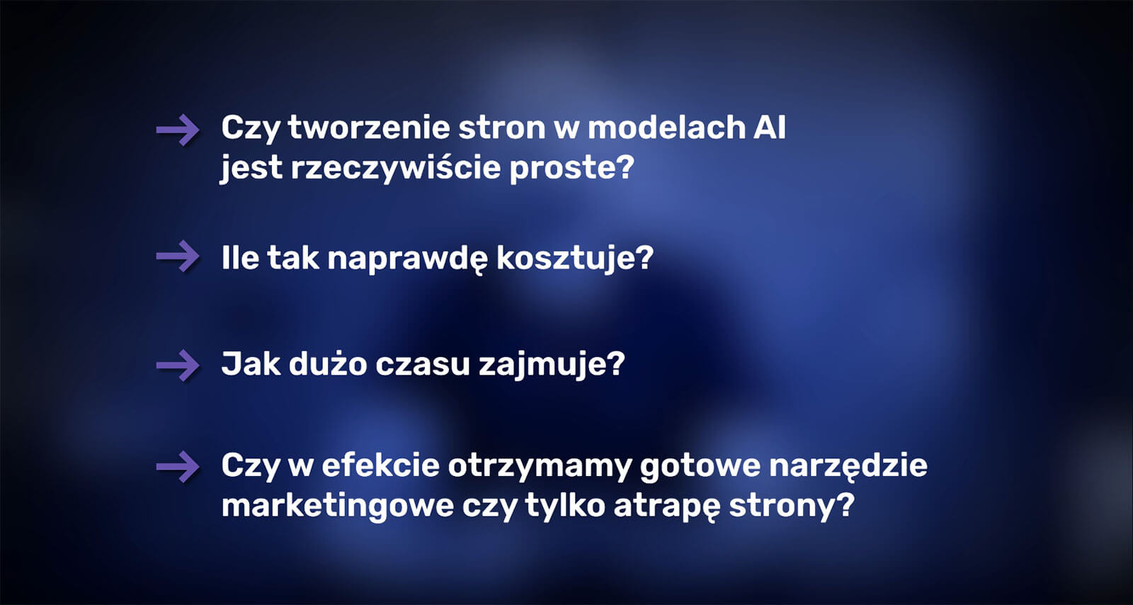 Strona internetowa z AI w 3 minuty? Przetestowaliśmy 5 popularnych narzędzi 1 strona z ai