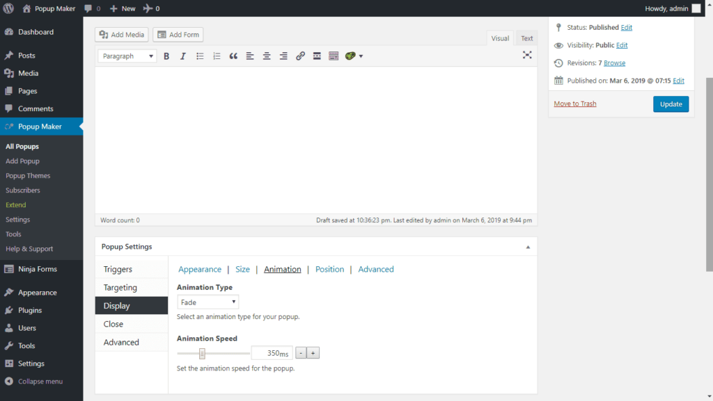 Tworzenie wyskakującego okienka w Popup Maker.